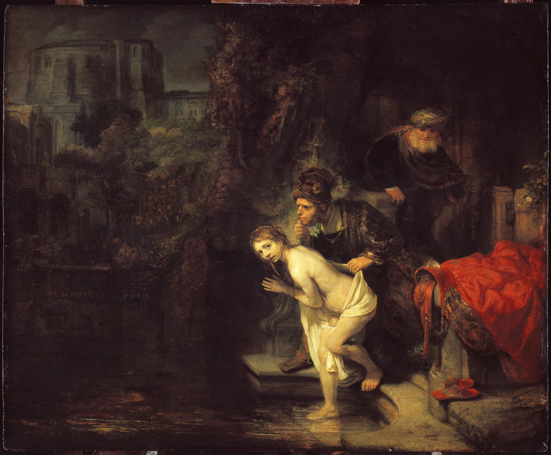 Suzanne i starcy - Rembrandt