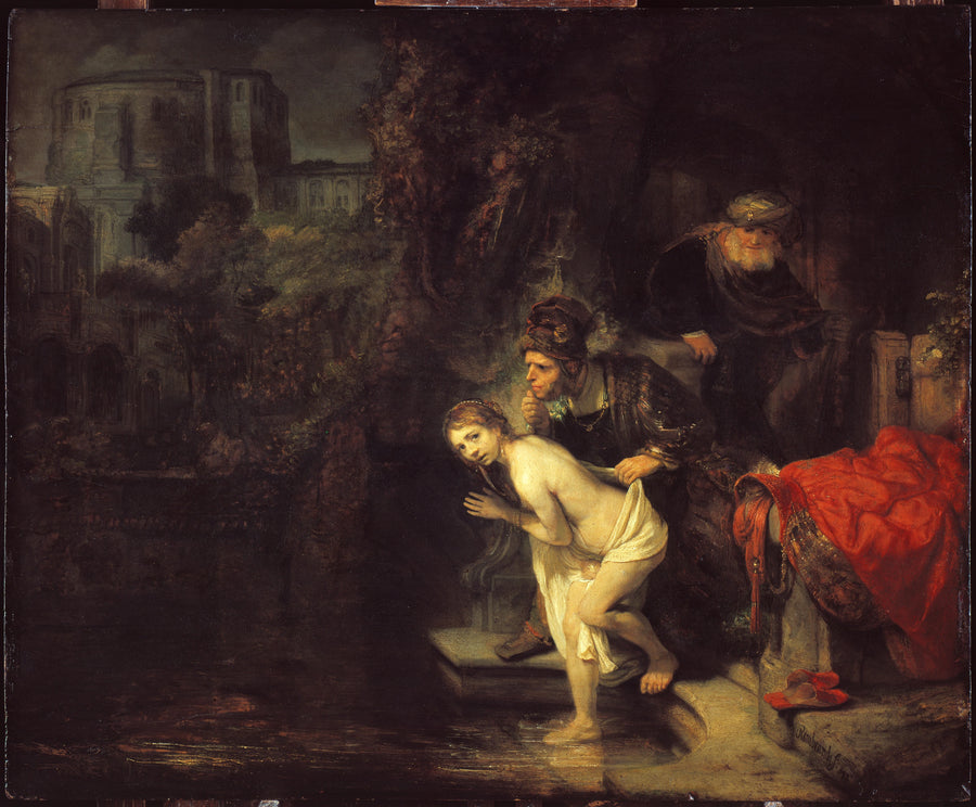 Suzanne i starcy - Rembrandt