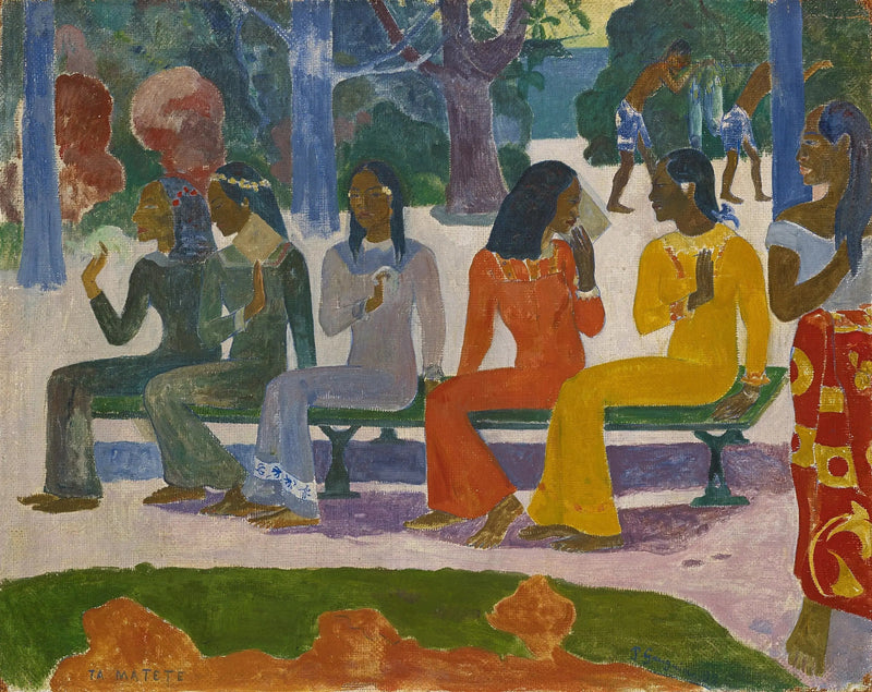 Ta Matete - Paul Gauguin