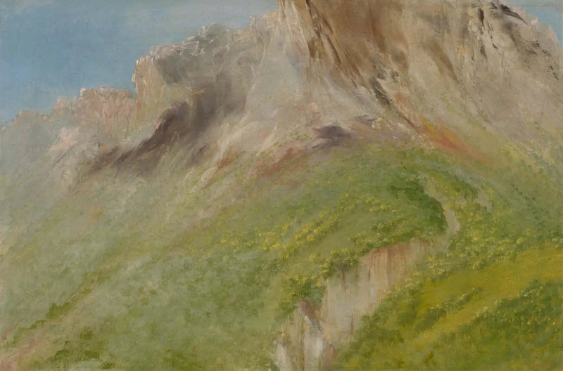 Ta-wa-que-nah, czyli Góry Skaliste, w pobliżu wioski Komanczów - George Catlin