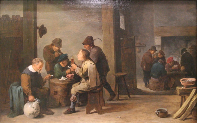 Tabagie (Rozrywki marynarzy) - David Teniers Młodszy