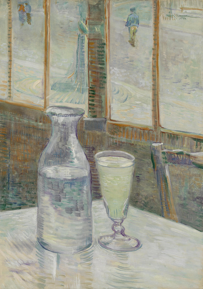 Stolik kawowy z absyntem - Vincent van Gogh