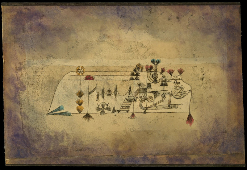 Obraz Dusz Wszystkich Świętych - Paul Klee