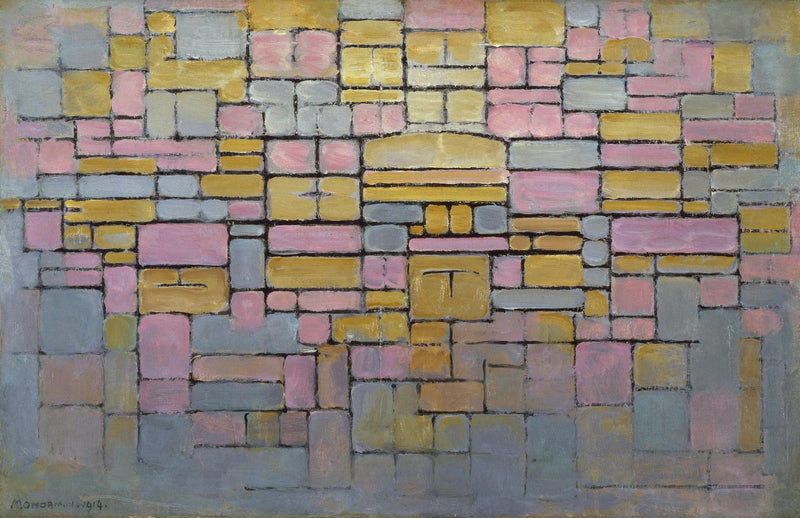 Obraz nr 2 / Kompozycja nr V - Piet Mondrian
