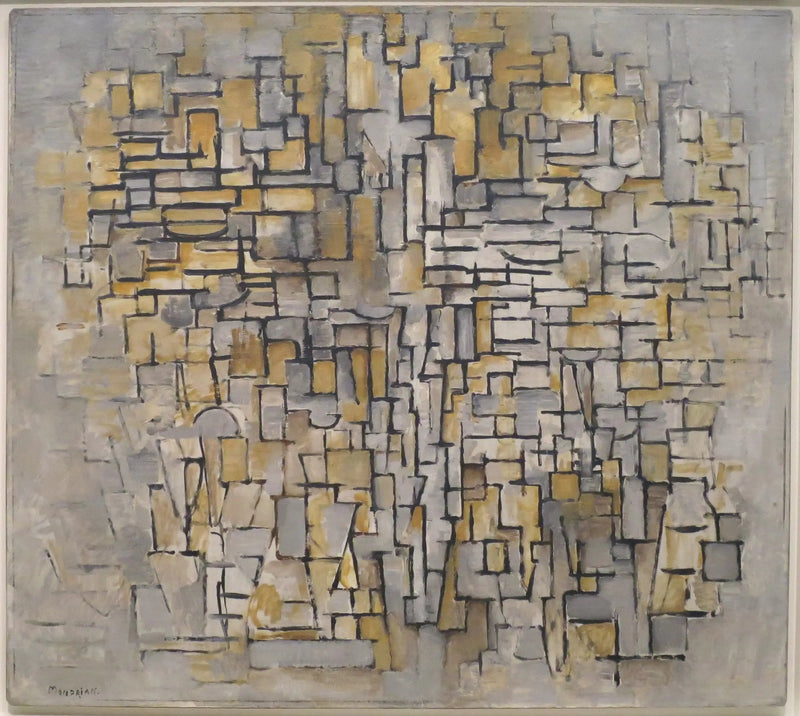 Obraz nr 2/Kompozycja nr VII - Piet Mondrian