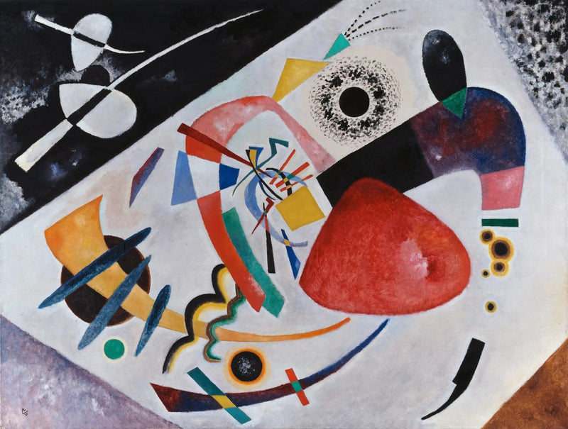 Czerwona plama II - Wasilij Kandinsky