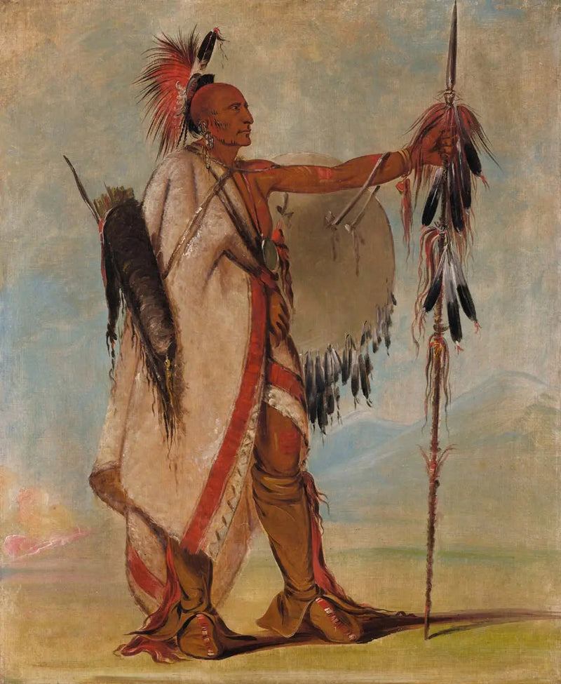 Tál-lee, wojownik wybitny - George Catlin