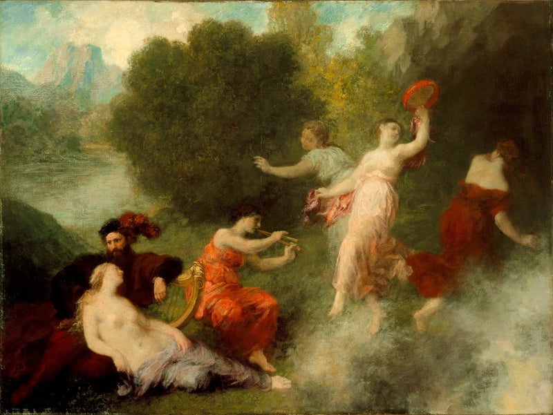 Tannhäuser na Venusbergu - Henri Fantin-Latour