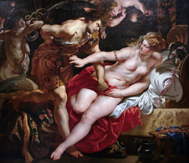 Tarkwin i Lucrecja - Peter Paul Rubens