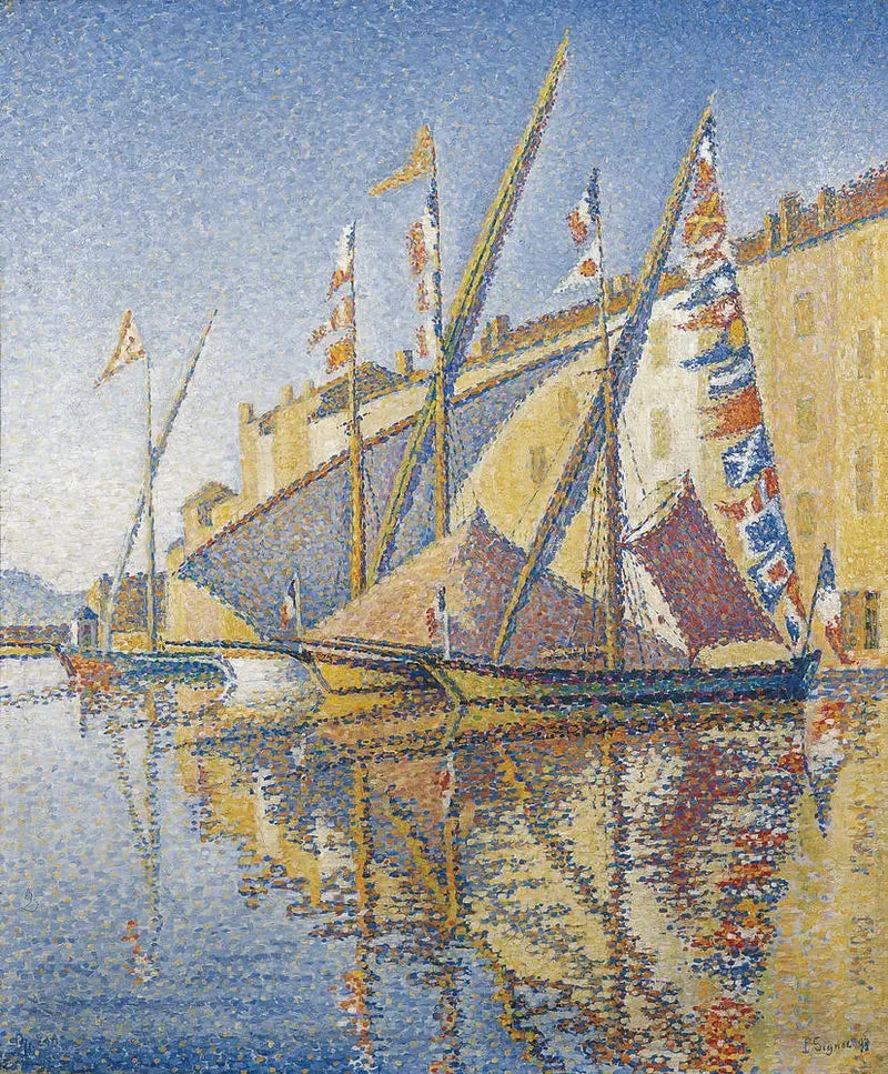 Ozdobne tartany - Paul Signac