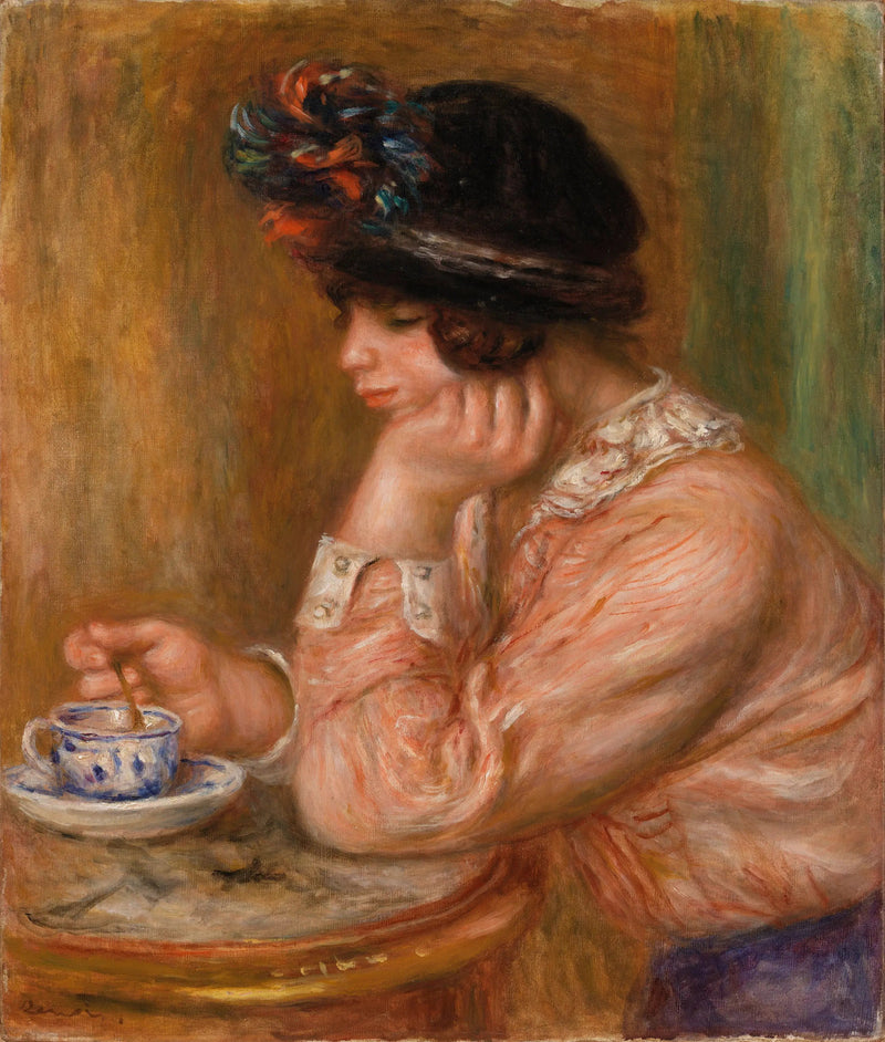 Filiżanka czekolady (Filiżanka czekolady) - Pierre-Auguste Renoir