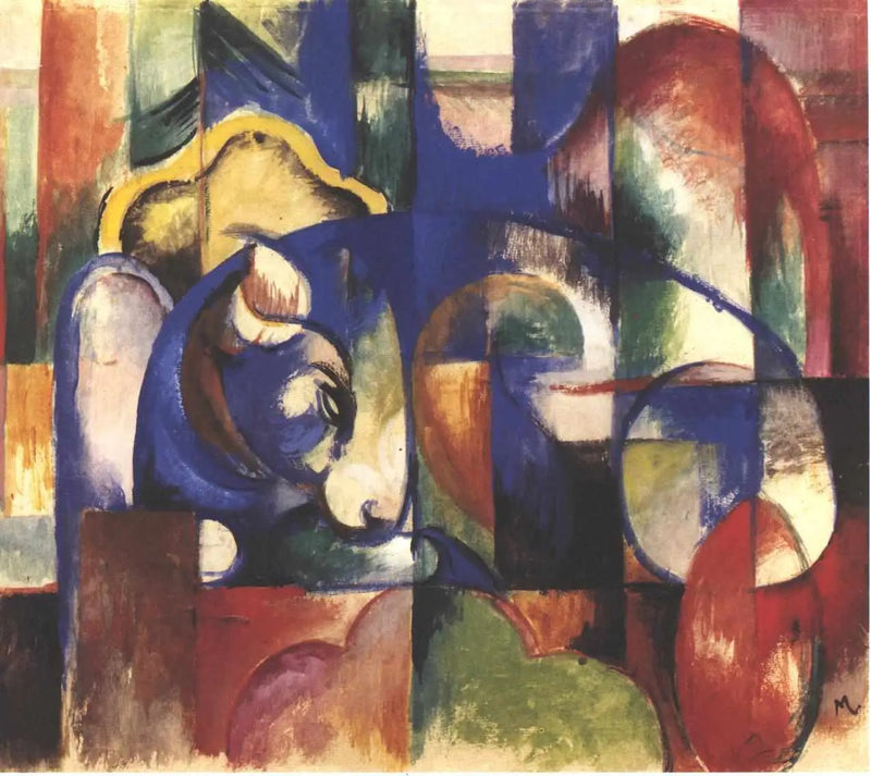Kłamliwy byk - Franz Marc