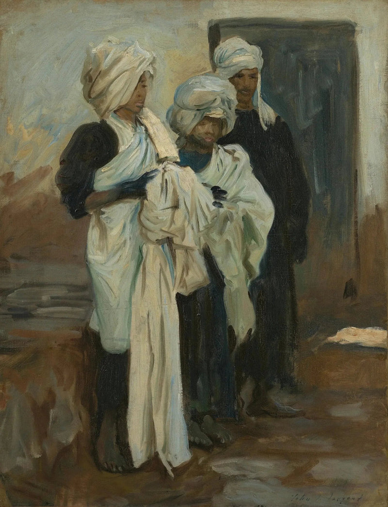 Farbiarze indygowi egipscy - John Singer Sargent