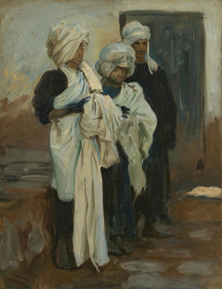 Farbiarze indygowi egipscy - John Singer Sargent