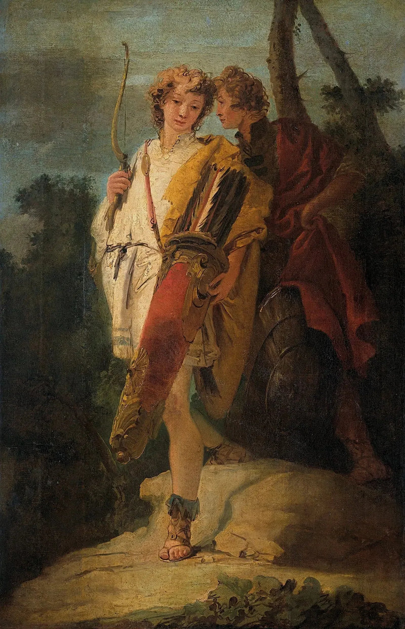 Télémak i Mentor - Giovanni Battista Tiepolo
