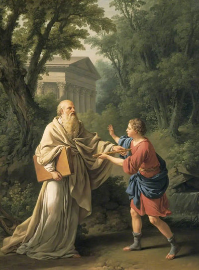 Télémaque et Termosiris - Louis Jean François Lagrenée - Alpha Reproduction