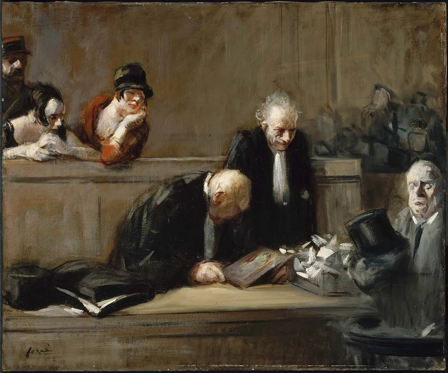 Zdezorientowany świadek - Jean-Louis Forain