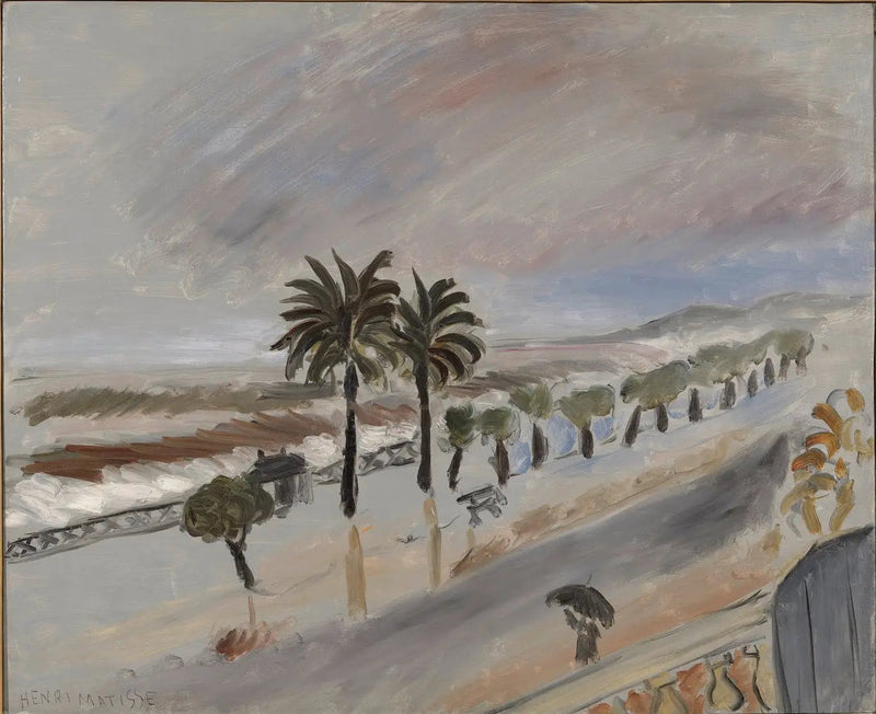 Burza w Nicei - Henri Matisse