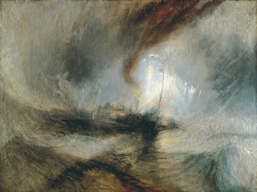 Burza śnieżna na morzu - J. M. W. Turner