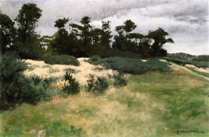 Szare chmury, Varengeville - Félix Vallotton