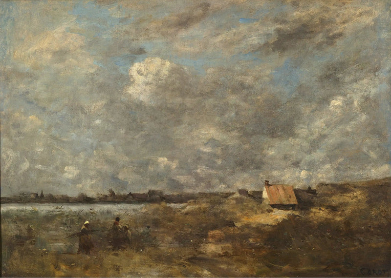 Burzowa pogoda. Pas-de-Calais - Jean-Baptiste Camille Corot