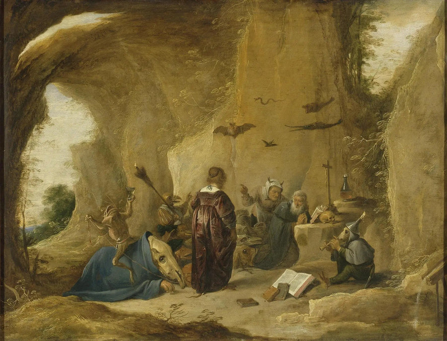 Pokusa świętego Antoniego - David Teniers Młodszy