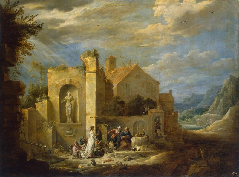 Pokusa świętego Antoniego - David Teniers Młodszy