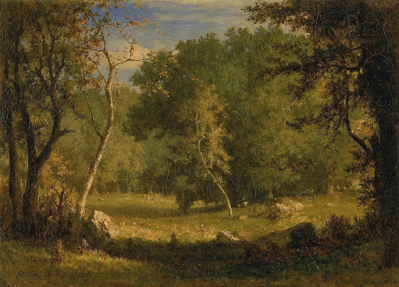 Teren elfów - George Inness