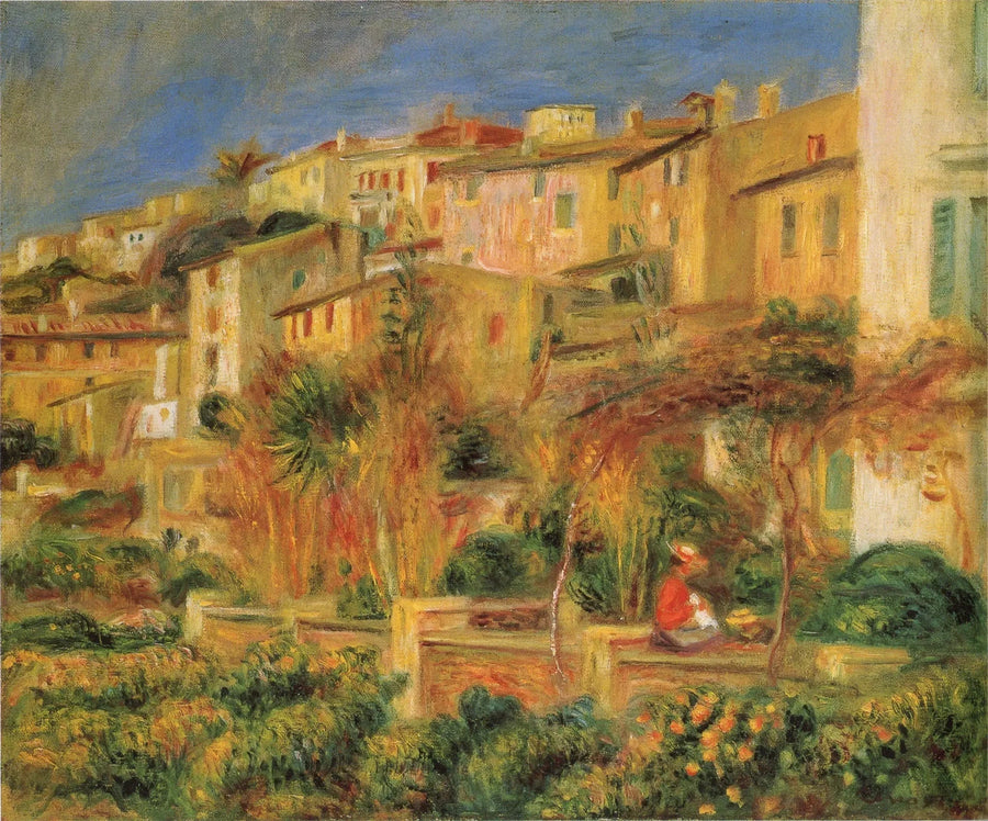 Tarasy w Cannes - Pierre-Auguste Renoir