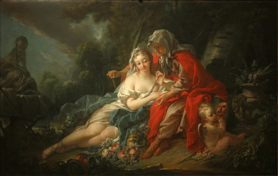 Ziemia: Vertumne i Pomona - François Boucher