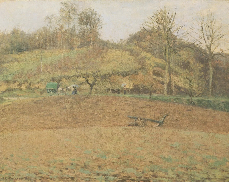 Użytki rolne - Camille Pissarro