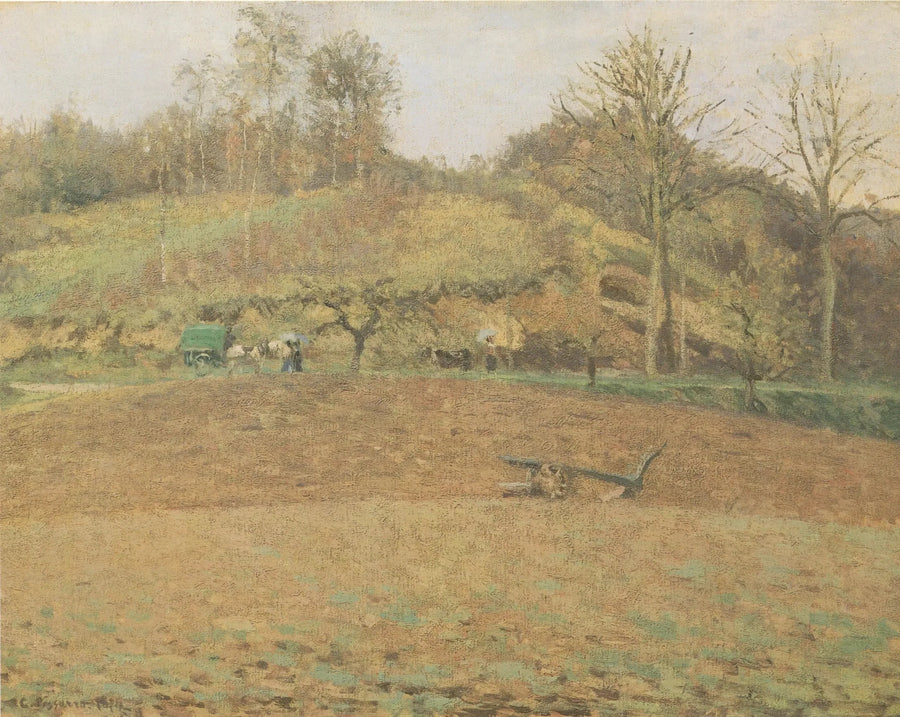 Użytki rolne - Camille Pissarro