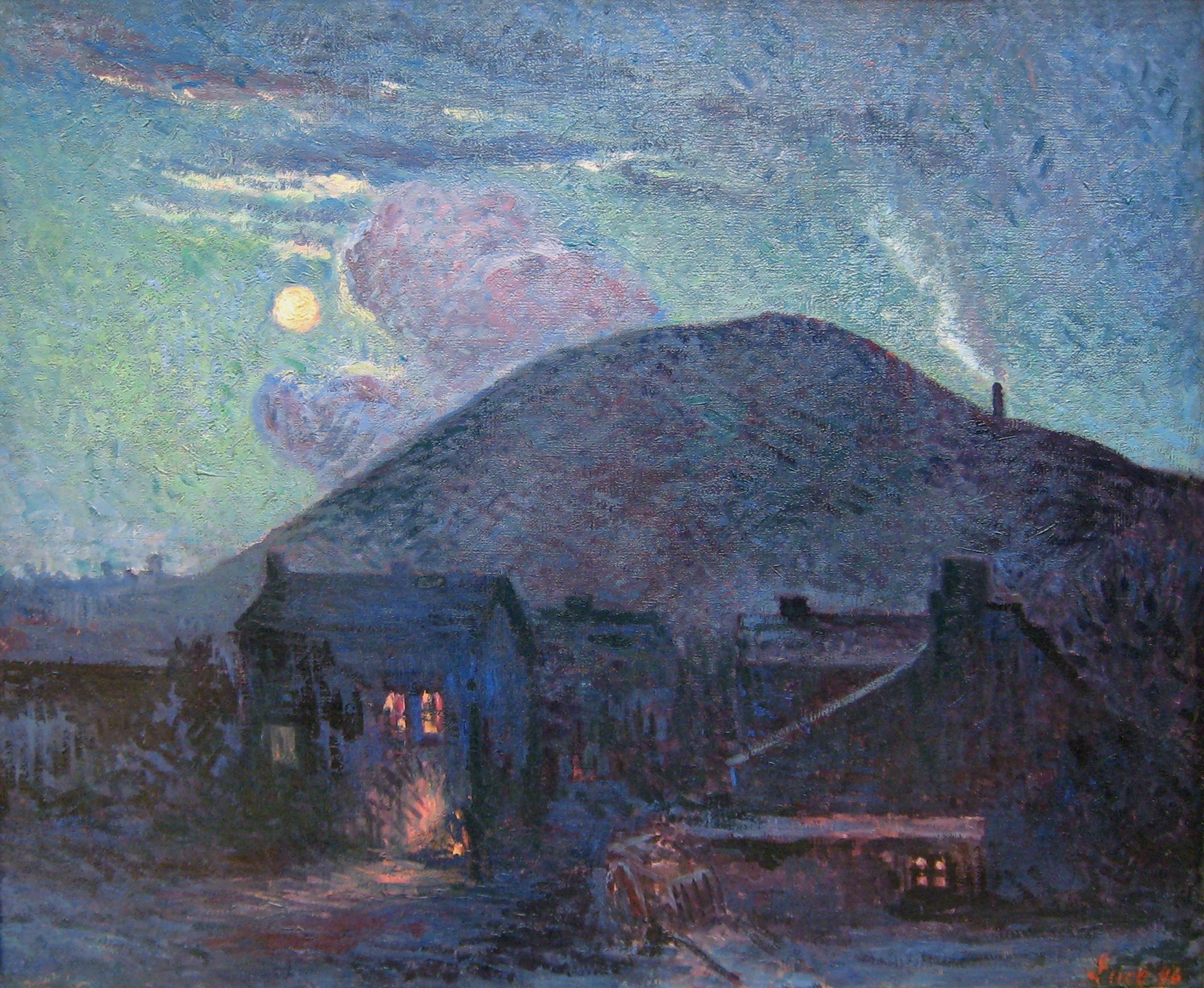 Terril de charbonnage - Maximilien Luce - Alpha Reproduction