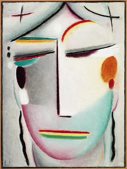 Abstrakcyjna głowa - Aleksiej von Jawlensky