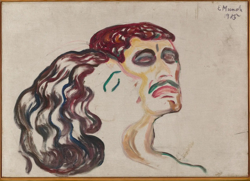 Głowa w głowę - Edvard Munch