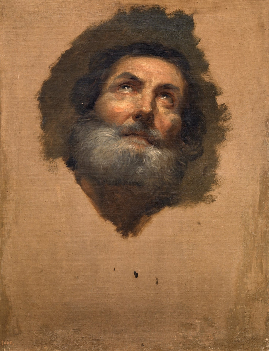 Głowa apostoła (muzeum Prado, inv P02202) - Anton Raphael Mengs