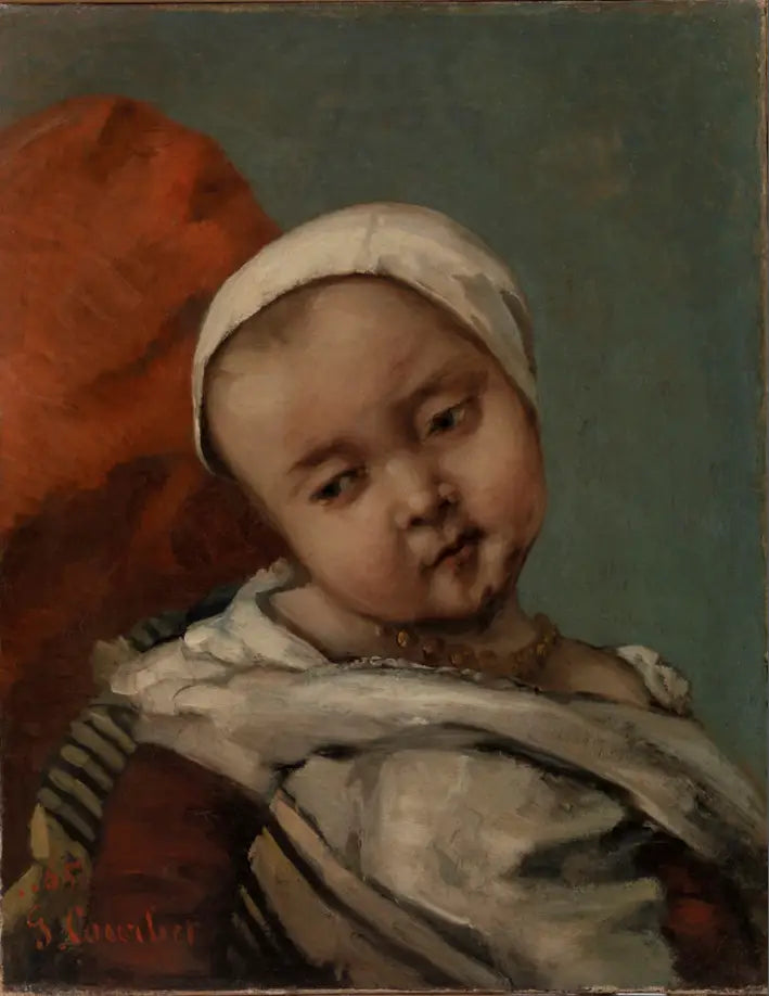 Głowa dziecka - Gustave Courbet