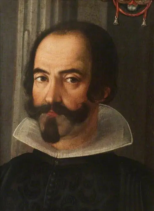 Głowa mężczyzny: Hrabia Tilly, Johan 't Serclaes (1559–1632) - Diego Velázquez