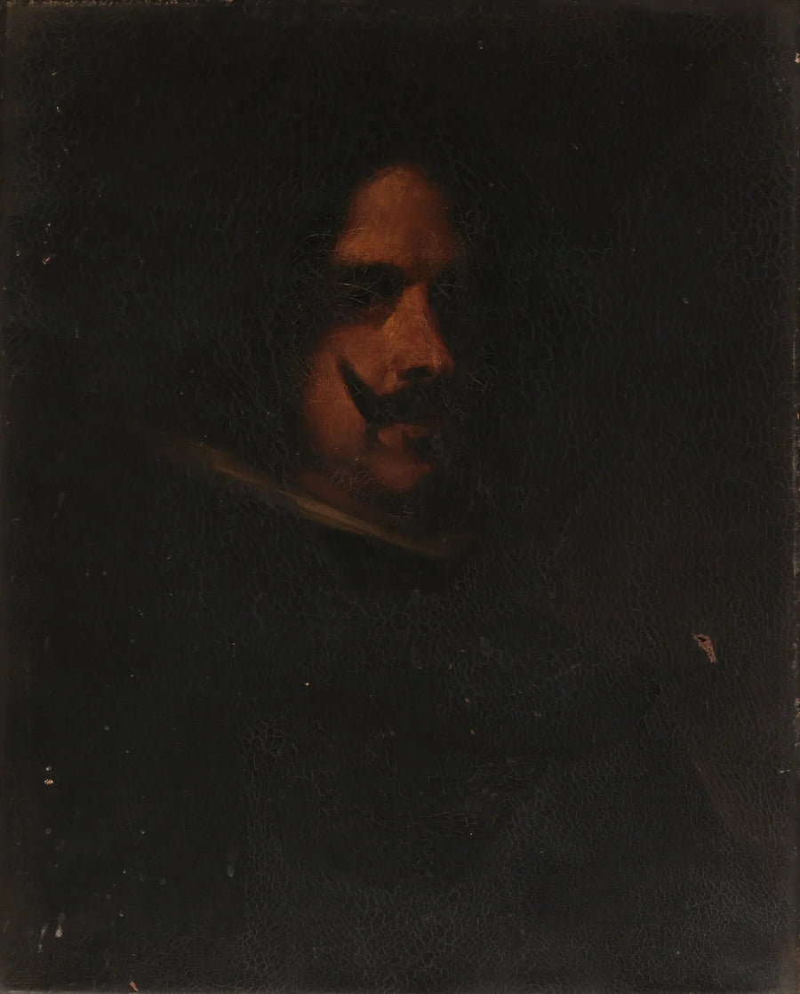 Głowa mężczyzny - William Merritt Chase
