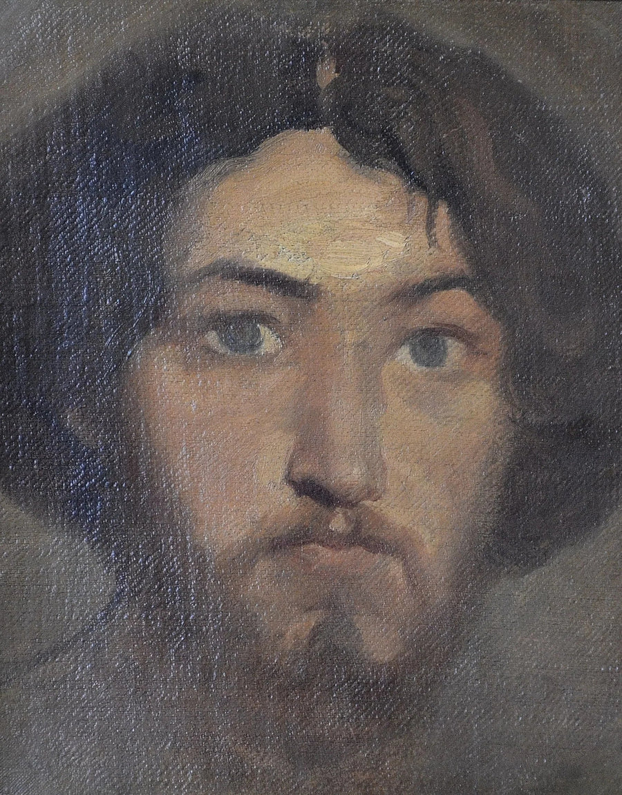 Głowa Włoch - Théodore Chassériau