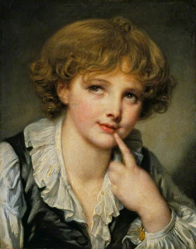 Głowa chłopca - Jean-Baptiste Greuze