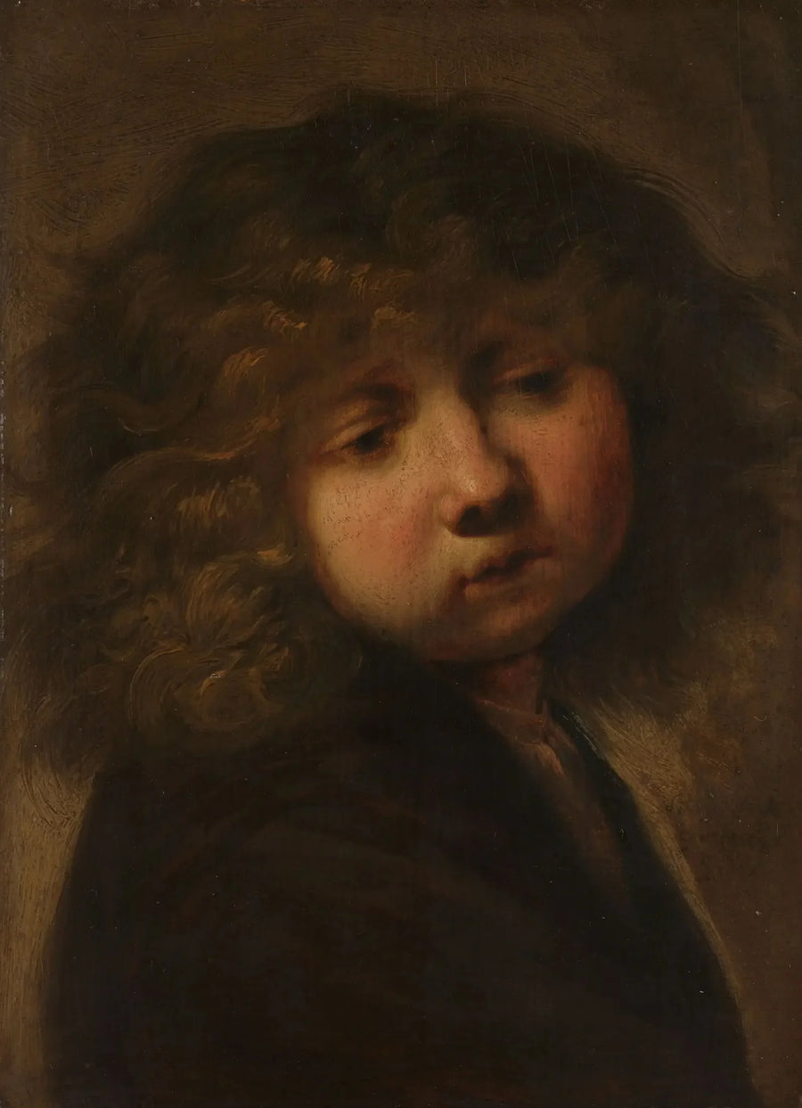 Głowa chłopca - Rembrandt
