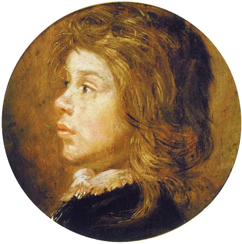 Głowa chłopca zwrócona w lewo - Frans Hals
