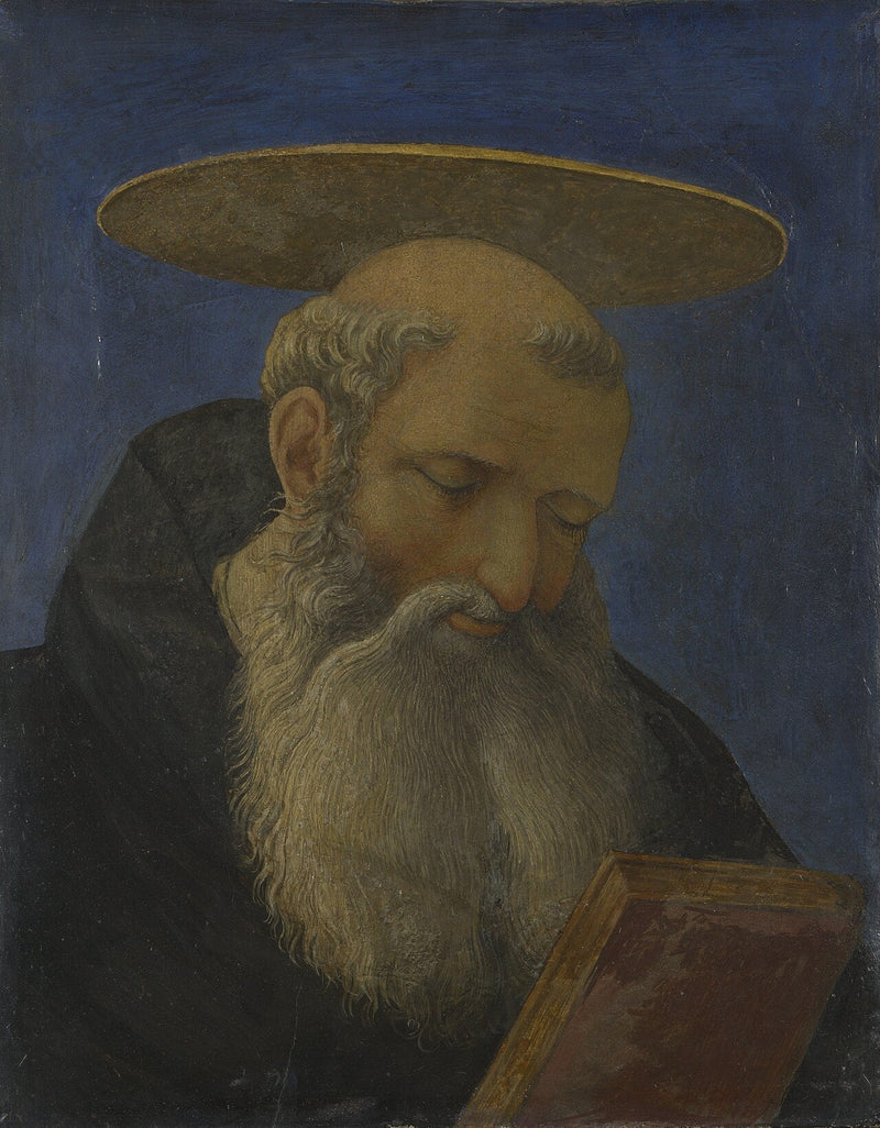 Głowa świętego tonsurę i brodatego - Domenico Veneziano