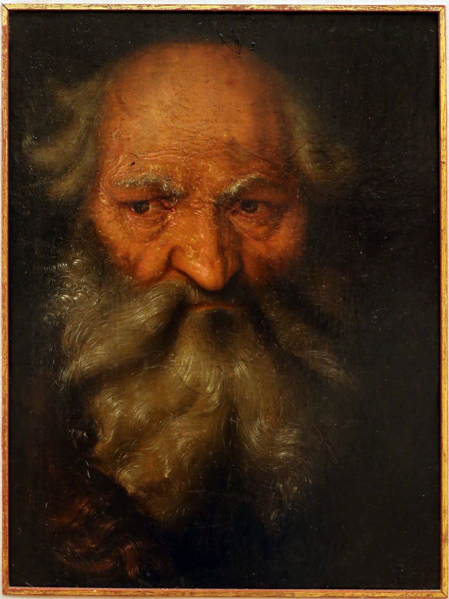 Głowa starszego mężczyzny - Hans Baldung Grien