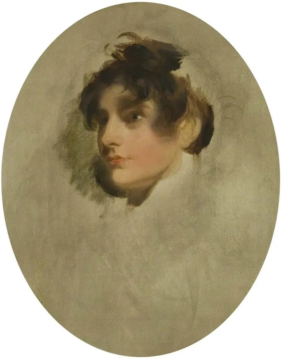 Głowa młodej nieznanej kobiety - Thomas Lawrence