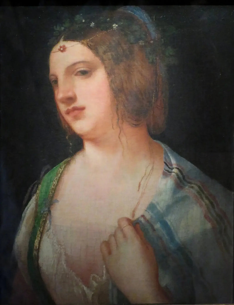 Głowa młodej dziewczyny weneckiej - Giorgione