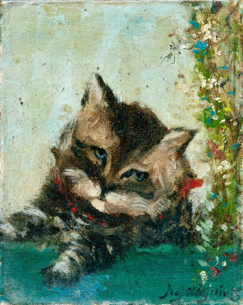 Głowa kota - Paul Gauguin