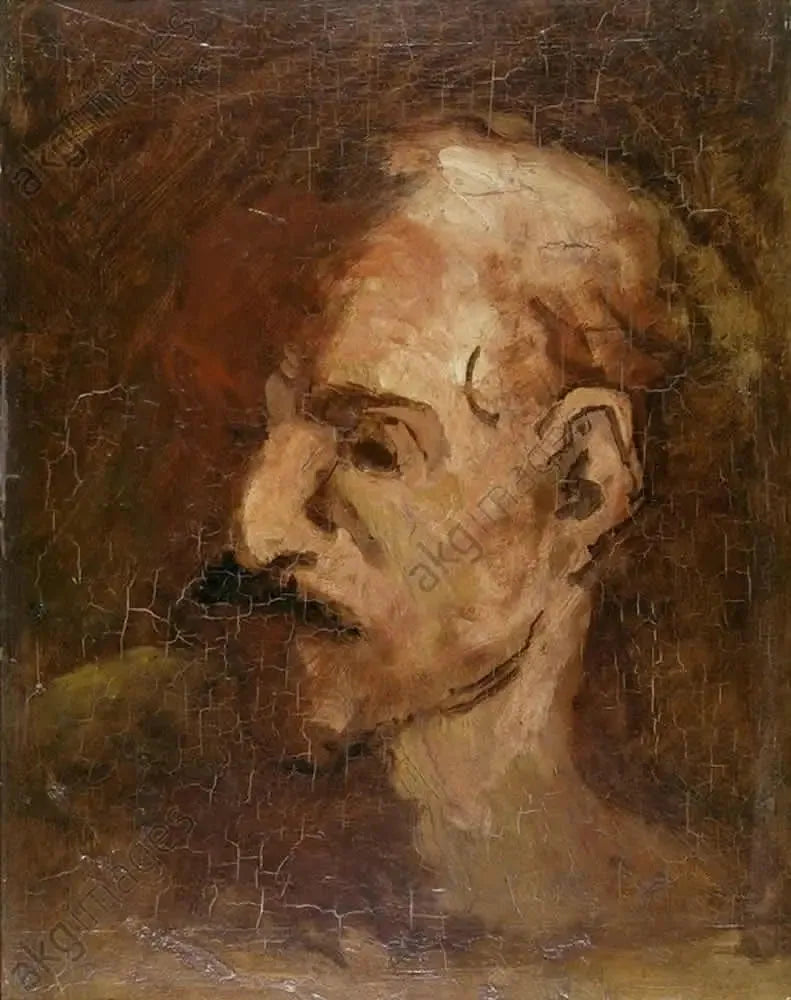 Głowa Don Kichota - Honoré Daumier