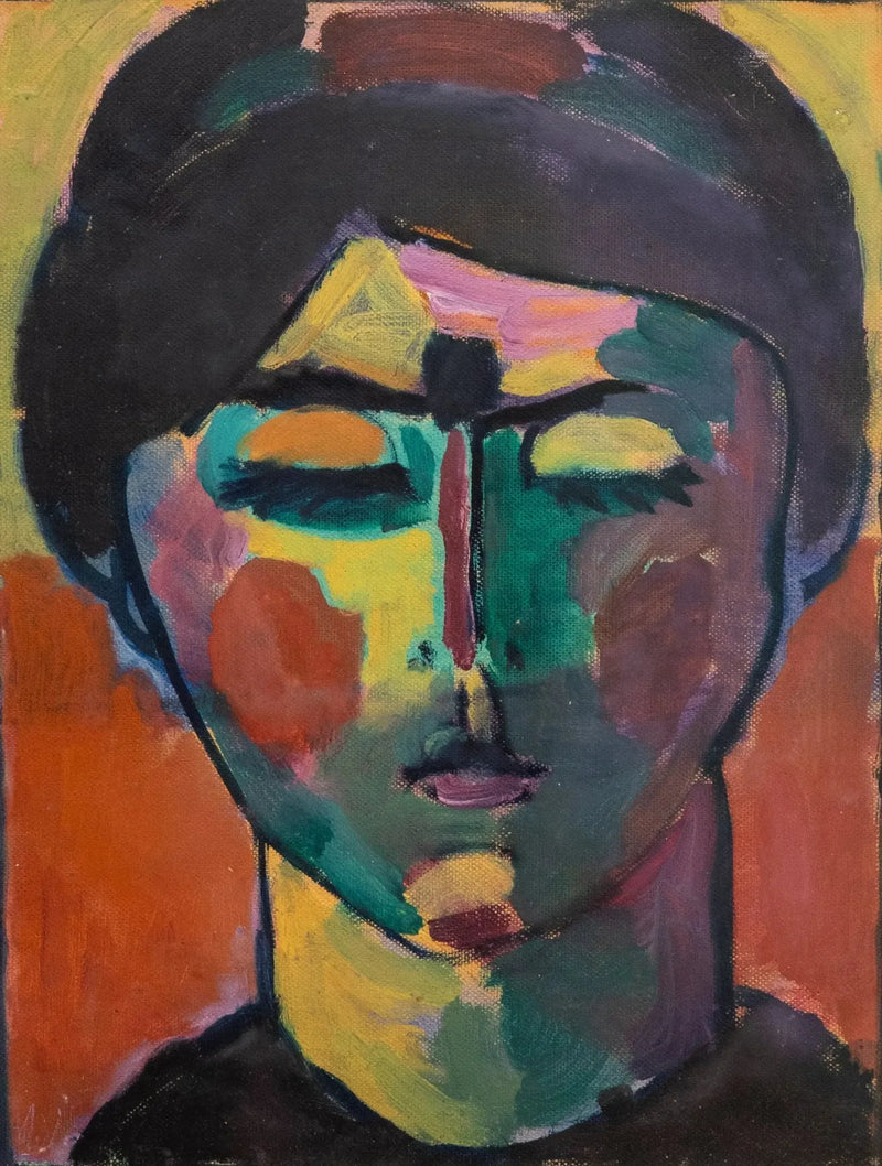 Głowa kobiety - Aleksiej von Jawlensky